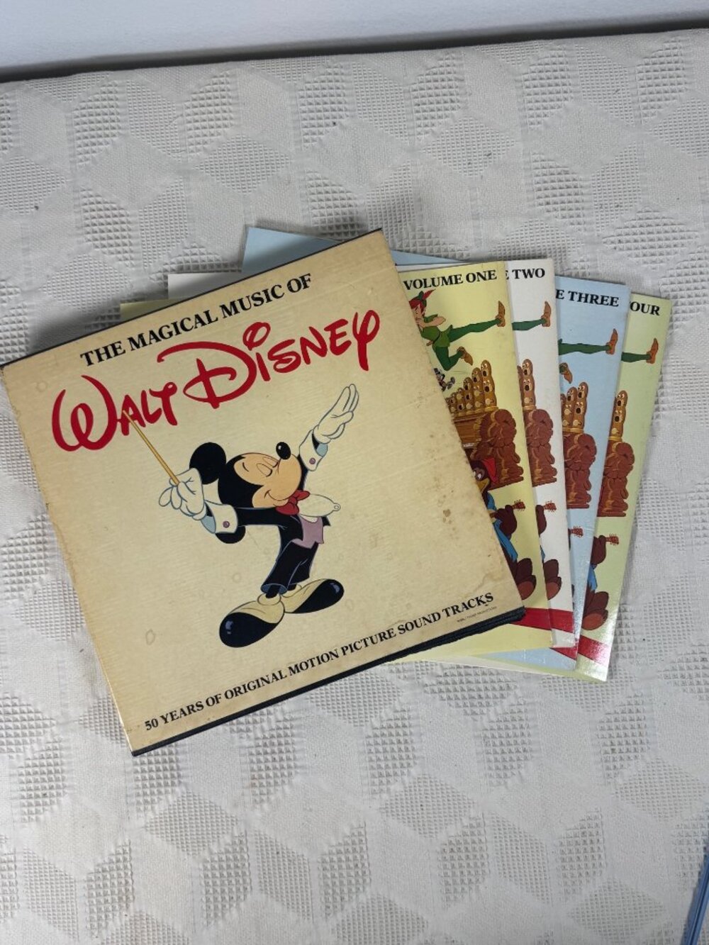 The Magical Music Of Walt Disney 4 Record Set 50 Years Of Original Soundtracks